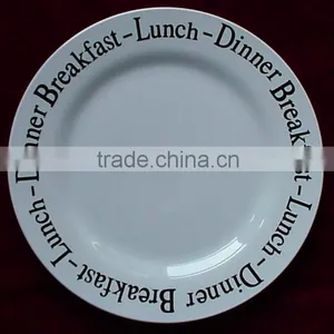 China Supplier Wholesale Hotel Restaurant Wedding White Porcelain Plate thumbnail-2