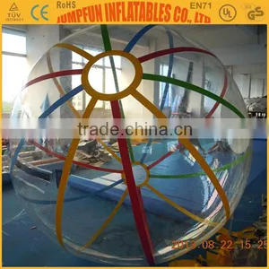 Color Strip Water Walking Ball for Children and Adults thumbnail-1