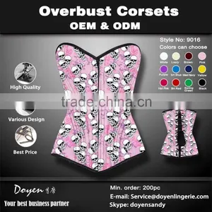 Wholesale Steel Boned Women Body Magic Slim Shaper Corset thumbnail-4