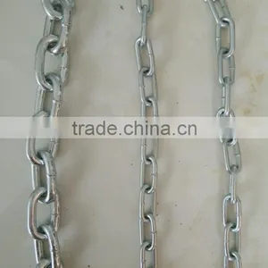 3/16 Ordinary Mild Steel Short Link Chain DIN 766 thumbnail-3