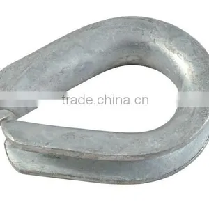 Electric Galvanized/ Stainless Steel Marine Rope Thimble thumbnail-4