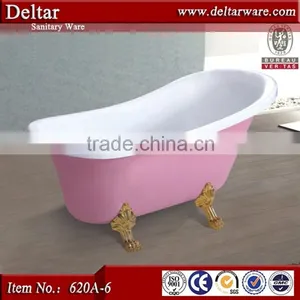 Square Bathtub Freestanding Bathtub, With Facucet and Hand Shower, Classic Bathtub Small Bathtub thumbnail-6