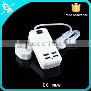 Made in China High Quality 4 Usb PC Material Electrial Usb Wall Socket thumbnail-4