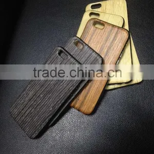 Best Selling Wood Grain Sticker Phone Case Without Logo for IPhone 6s thumbnail-1