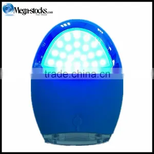 LED Light Waterproof Face Washing Vibration Facial Cleanser Silica Gel Brush With USB Charge thumbnail-2