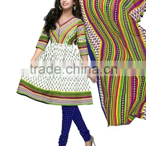 Multi Color Print Wholesale Dress Material in Surat thumbnail-1
