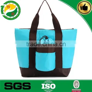 2015 New Design 420D Polyester PVC Cooler Tote Lunch Bag thumbnail-1