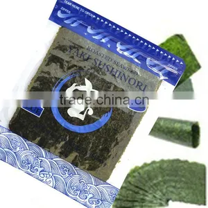 4.9oz 50pcs/bag Roasted Dried Seaweed thumbnail-3