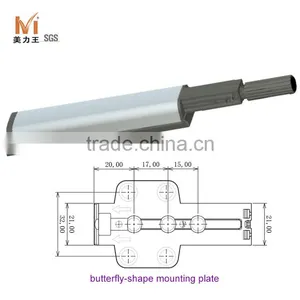 Cabinet Drawer Door Plastic Damper Buffer Push to Open Catch Latch thumbnail-1