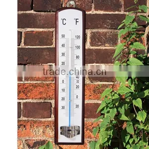 Mahogany Practical Wood Thermometer thumbnail-6