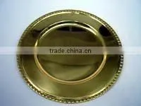 EPNS /Copper / Brass / Aluminum Charger Under Plates thumbnail-1