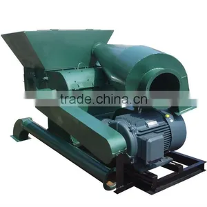 Straw Tree Branches 55KW Electric Driven Wood Sawdust Hammer Mill thumbnail-1