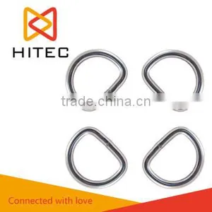 2 d Ring File Welded Stainless Steel d Ring for Dog Collar thumbnail-1