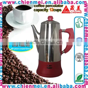 Stainless Steel Gas Coffee Percolator/Stainless Steel Induction Coffee Maker thumbnail-4