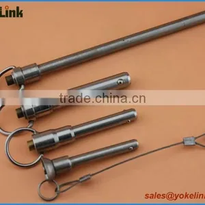 Ball Locking Quick Release Pin With Stainless Steel Ring thumbnail-3