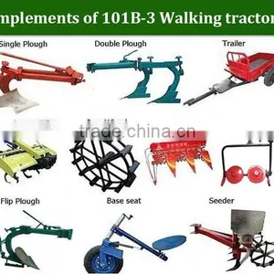 China Manufacturer Low Price of Rice Harvester for Walking Tractors on Sale! Cheap 2wd Tractors With Rice / Wheat Harvester ! thumbnail-6