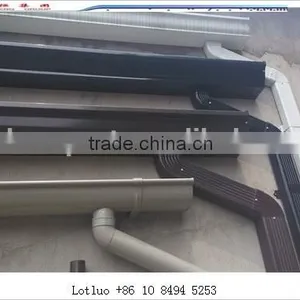 Gutter /Round Gutter / Down Pipe Rolled as the Oofing Materials thumbnail-3