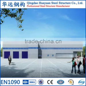 CE ISO SGS Certified Structural Steel Prefabricated Workshop thumbnail-3