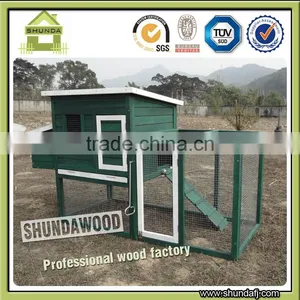 SDC011 Quality Timber Large Chicken Coop Huts for Sales thumbnail-1