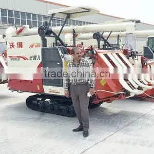 4LB-150 70hp Half Feeding Mini Price of Rice Harvester thumbnail-2
