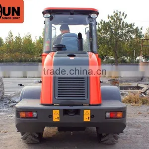 Everun Farm Tools ER20 Small Wheel Loader ,Excavaor With Pallet Forks thumbnail-6