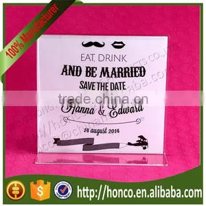 High Quality 6" Acrylic Desktop Menu Holder Stand Broucher Holder,Clear Colour thumbnail-4