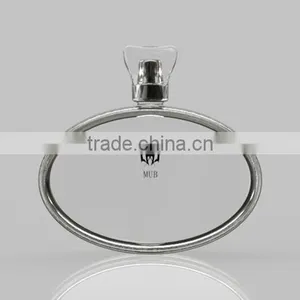 20/30/50/70/100ml Newest Design Elegant Clear Glass Oval Perfume Bottle For Women thumbnail-1