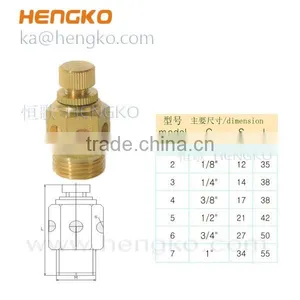 Sintered Bronze Breather Vent Silencer Cap thumbnail-3