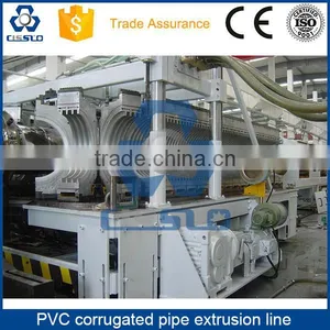 CE STANDARD HIGH PERFORMANCE PVC DOUBLE WALL CORRUGATED PIPE MAKING MACHINERY thumbnail-5