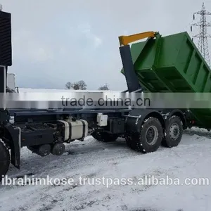 Hooklift Truck Hook Lifter 20 Tons Roll Container Truck Dumpster Truck thumbnail-2