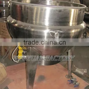 Electric Heating Vertical Jacketed Kettle Cooking Kettle Jacket Cooking Pan thumbnail-3
