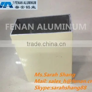 Aluminum Tubing Extrusion Blue Powder Coating Aluminum Pipe thumbnail-4