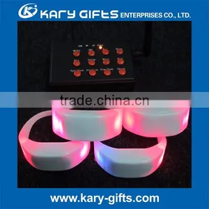 1,000 Meters Led Bracelet Silicone With Remote Control Blinking Led Bracelet thumbnail-4