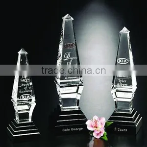 New Products! Professional Manufacturer Customized Crystal Hand Award Trophy thumbnail-2