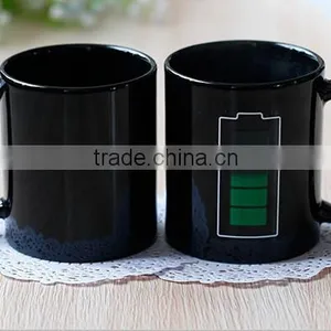 Haonai New Style Hot Sale High Quality Color Change Ceramic Mug thumbnail-2