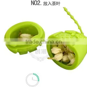 CY166 Owl Tea Infuser Adjustable Silicone Loose Leaf Tea Strainers thumbnail-4