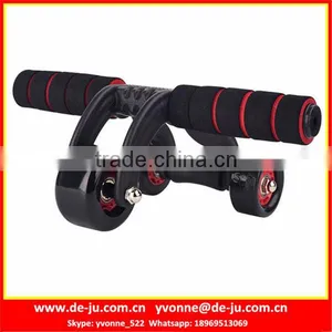 Three Wheels Arms Waist Fitness Exerciser thumbnail-1