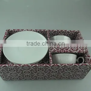 Stock Cheap White Ceramic Tea Cup and Saucer With Gife Box thumbnail-1