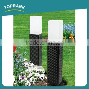 Fashion Modern Solar Lawn Lights Outdoor Garden Decoration Solar Rattan Light thumbnail-1