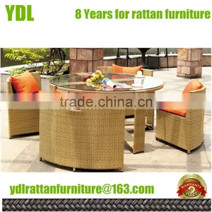 Youdeli Fashion Rattan Outdoor Furniture Dining Set thumbnail-1