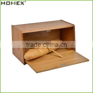 Chicken Storage Bamboo Bread Box /Homex_Factory thumbnail-1