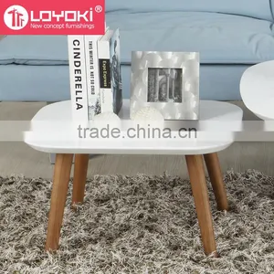 2016 New Modern Sofa Table Wholesale Mdf Wood Sofa Side Table With Wood Leg Two Size a Set Wood Coffee Table thumbnail-4