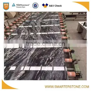Polished Black Marble for Walling and Flooring Hot Selling thumbnail-1