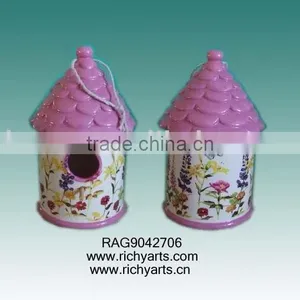 Ceramic Bird House thumbnail-1