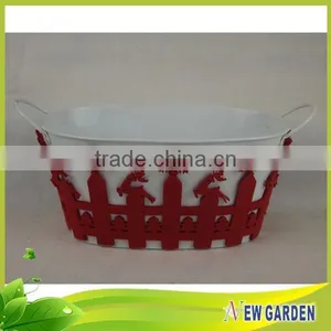 Fashion Hand Paint Garden Decoration Vertical Wall Garden Planter thumbnail-3