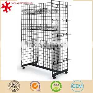 Customized Gridwall Gondola Fixture With Baskets thumbnail-2