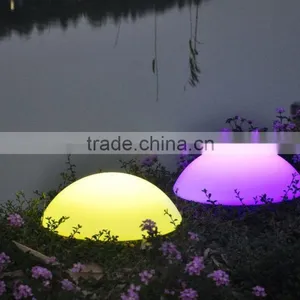 Popular Beautiful Rechargeable Half Round Shape Led Ball thumbnail-4
