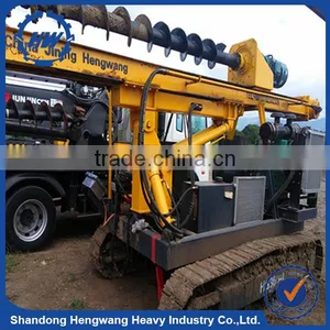 Vibratory Hammer High Pressure Pile Driver Screw Pile Driver for Sale thumbnail-1