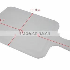 White Plastic Chopping Board/Cutting Board With Groove thumbnail-2