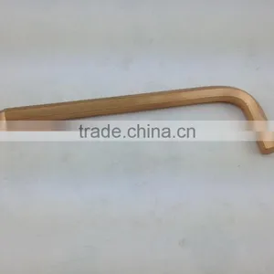 Be-Cu Copper Brass Sparkless Hex Key,nonsparking Hand Tools,nonmagnetic Hardware Tools,17mm 19mm....70mm thumbnail-3